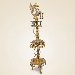 Brass Oil Lamp