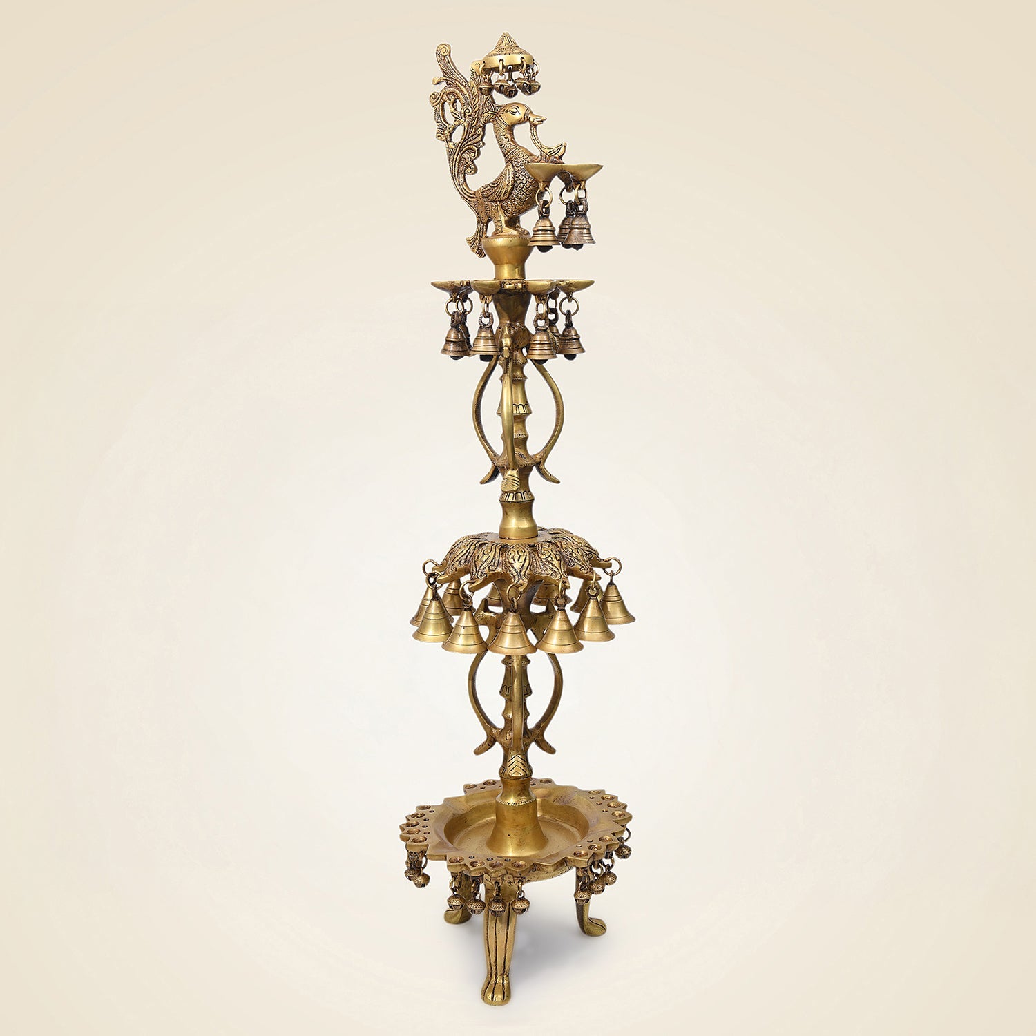 Brass Oil Lamp