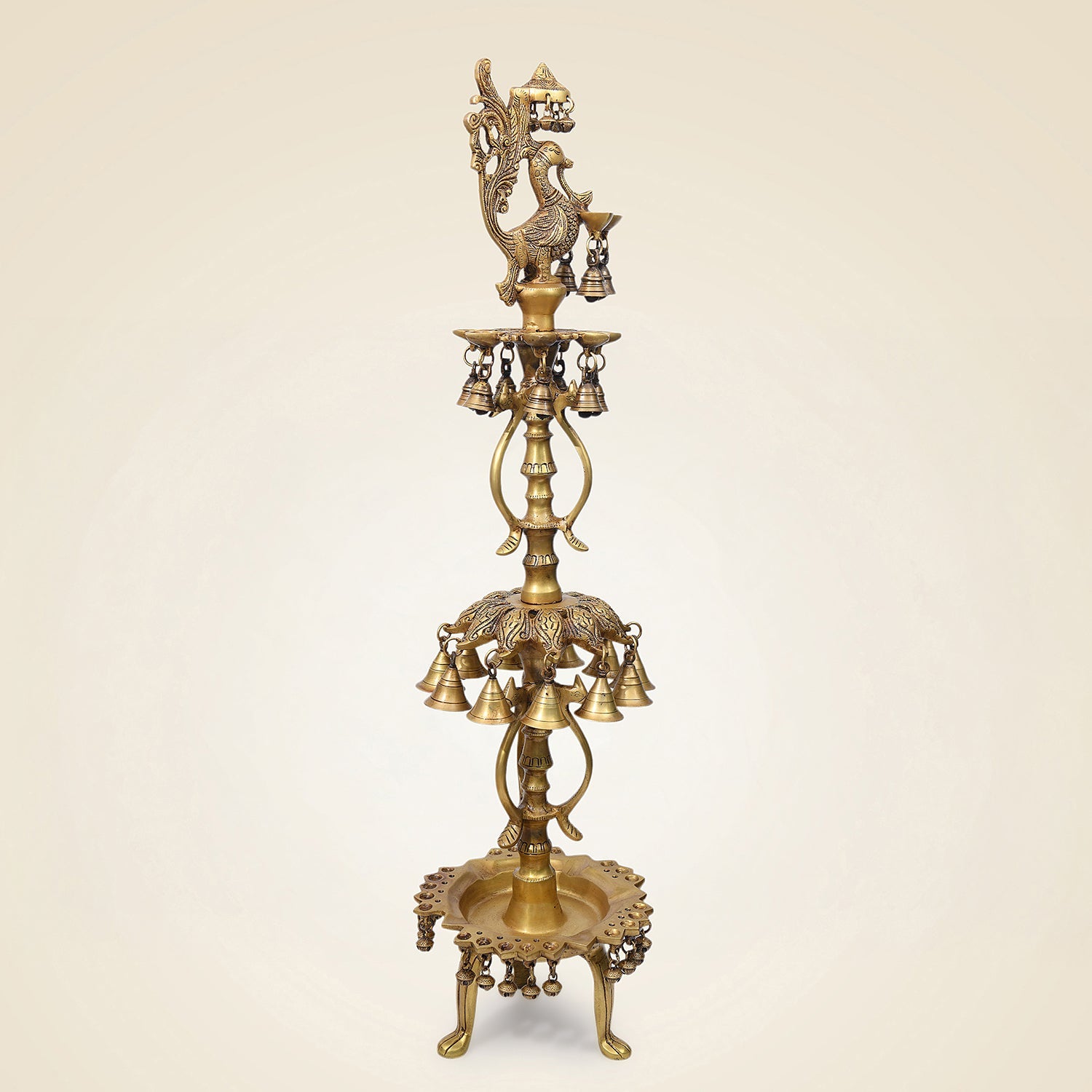 Brass Oil Lamp