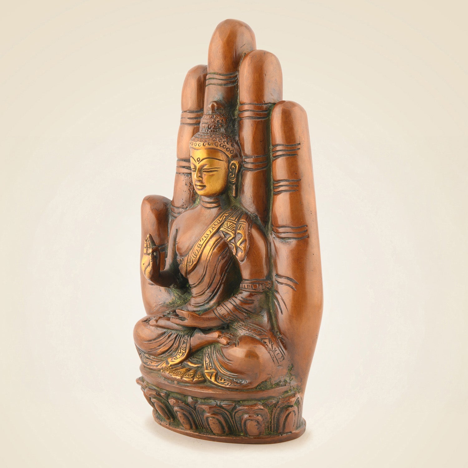 Brass Buddha Ji