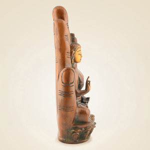 Brass Buddha Ji