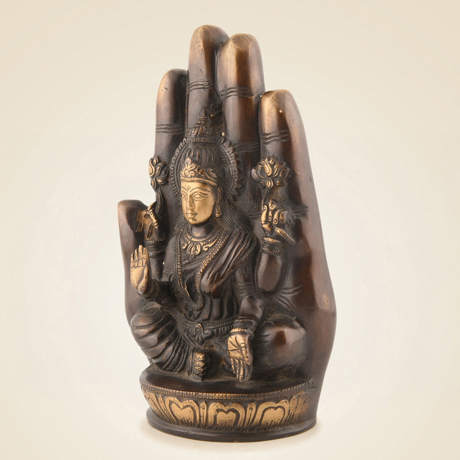 Brass Laxmi Idol