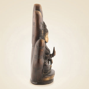 Brass Laxmi Idol