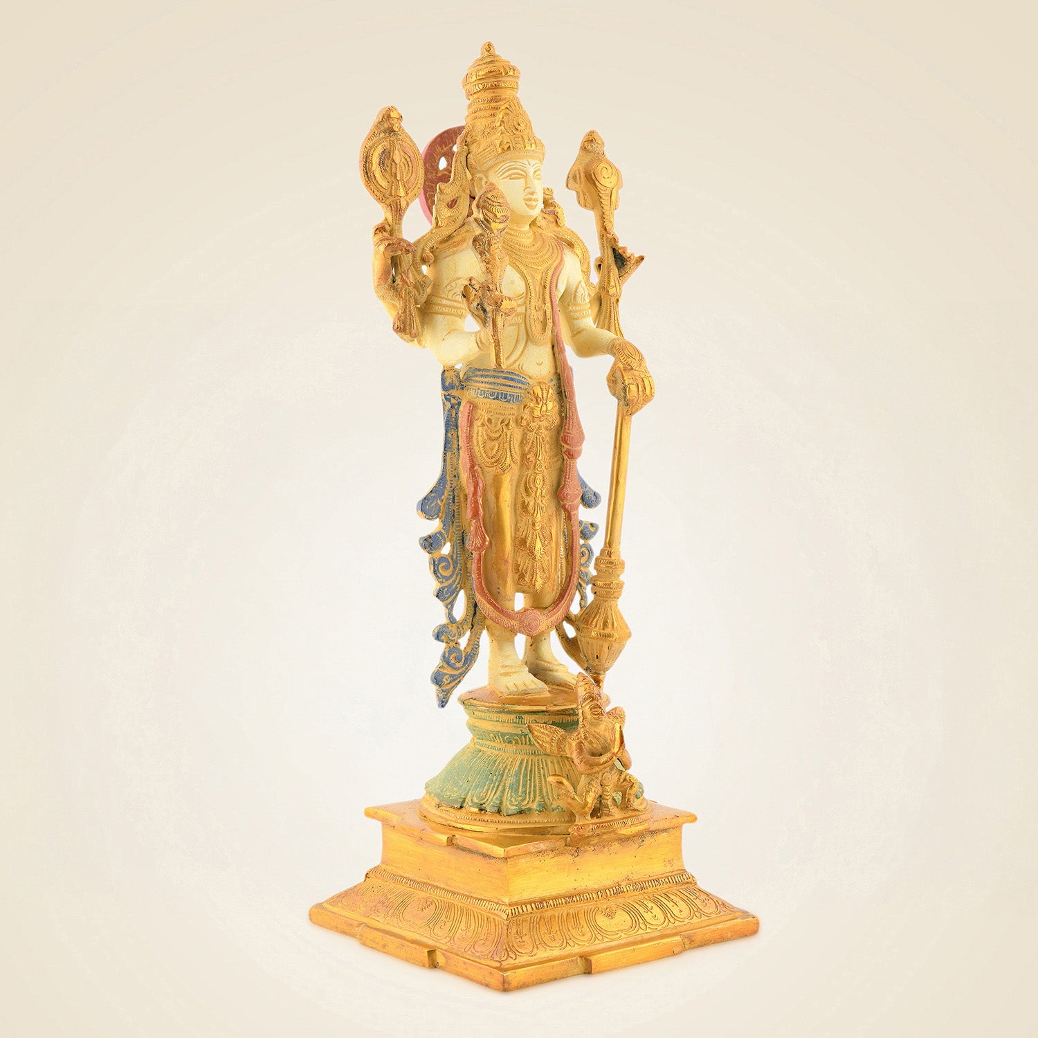 Brass Vishnu Idol