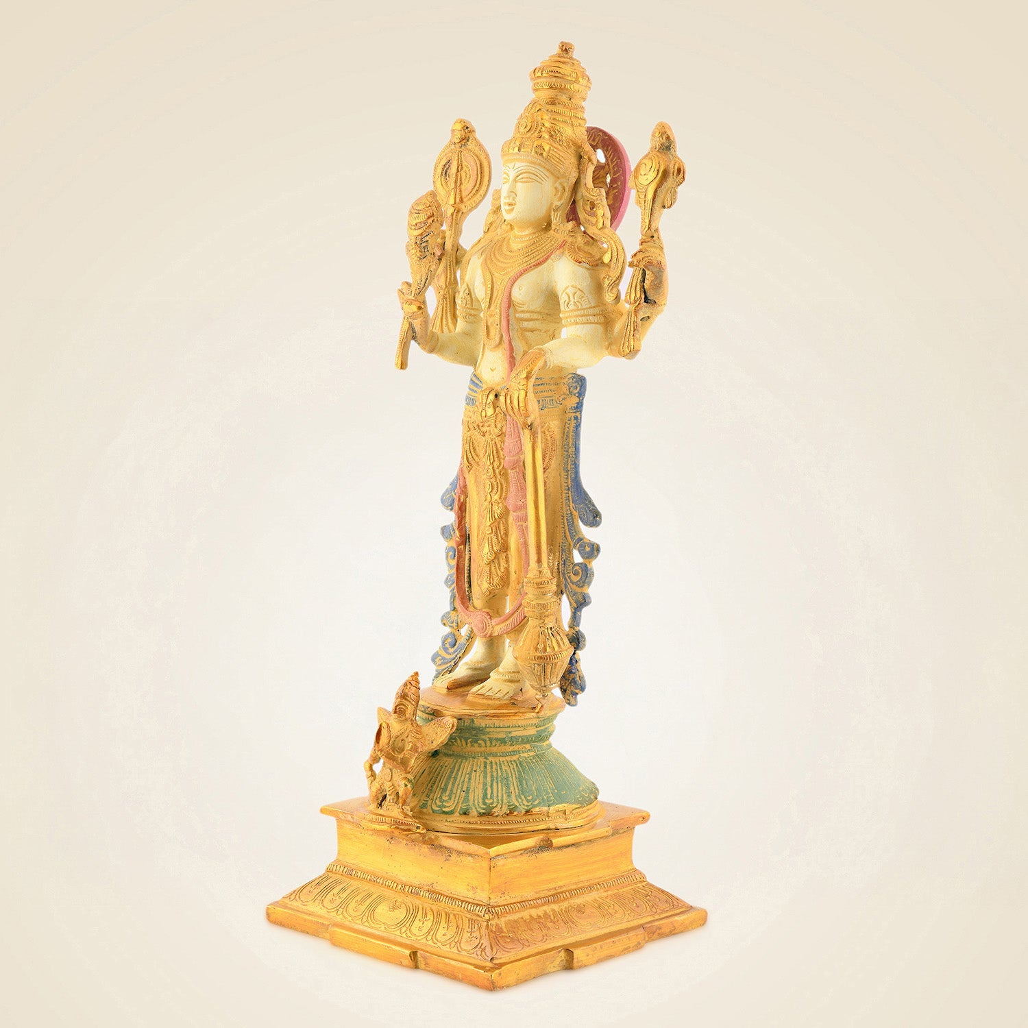 Brass Vishnu Idol