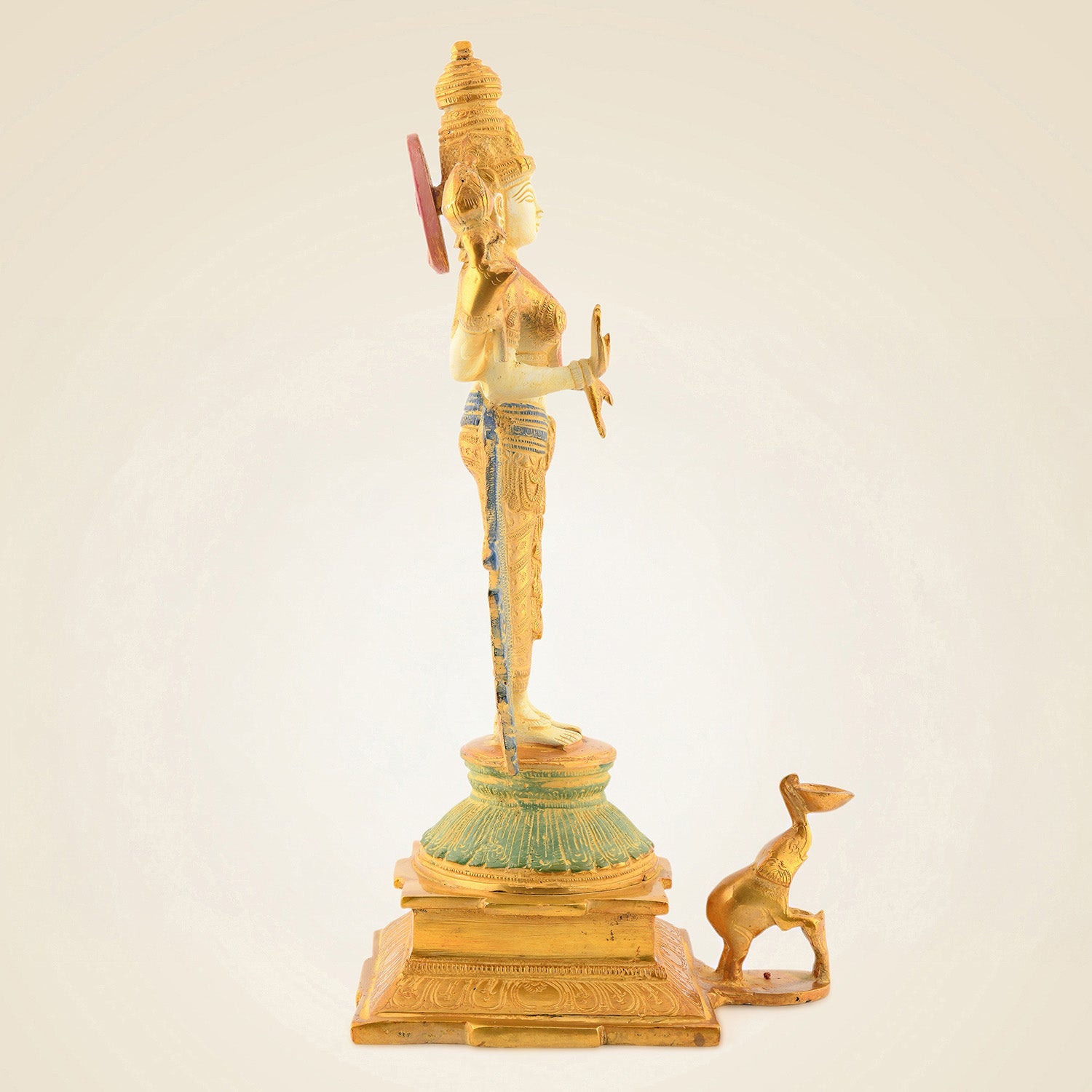 Brass Laxmi Idol