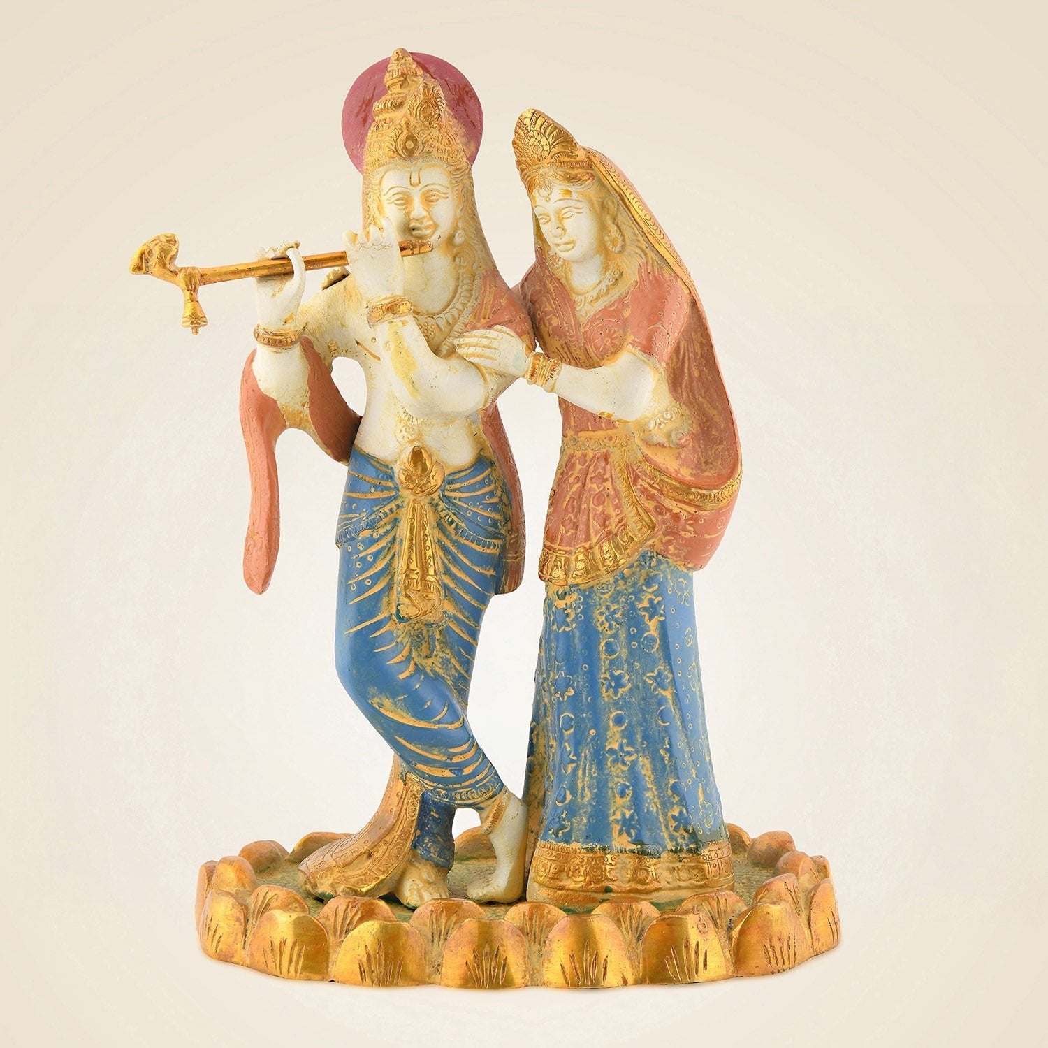 Brass Radha Krishna