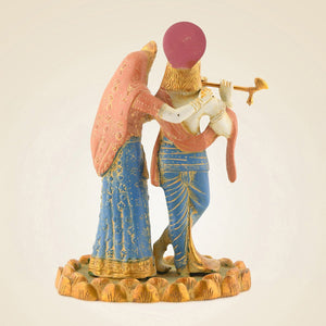 Brass Radha Krishna