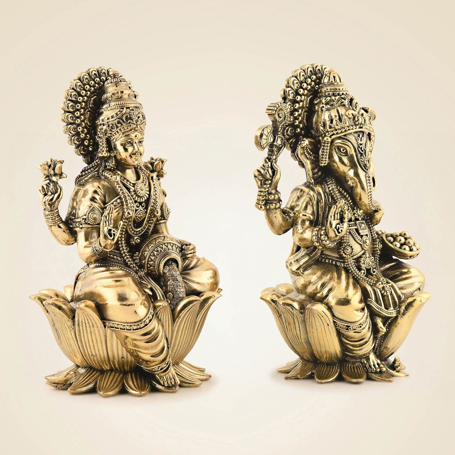 Brass Laxmi Ganesh