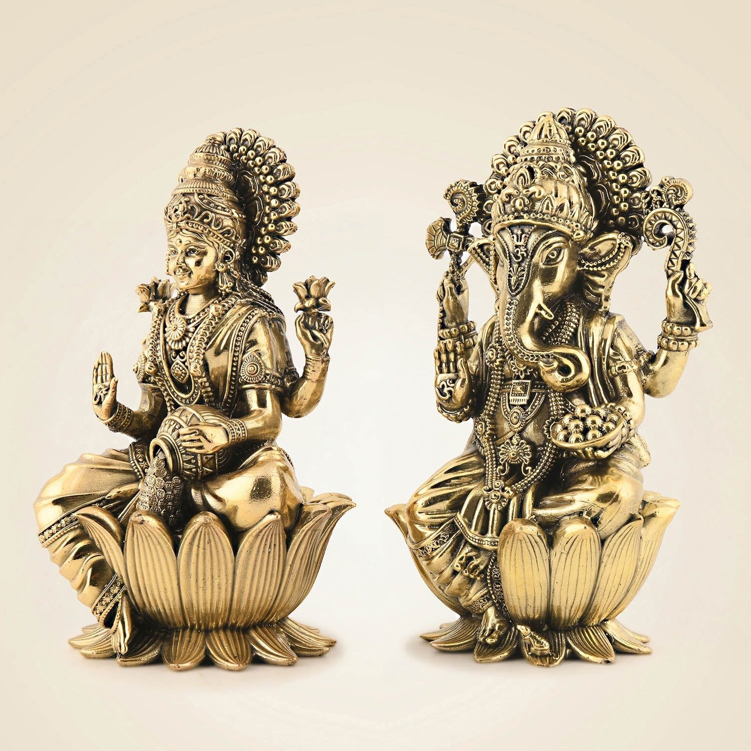 Brass Laxmi Ganesh