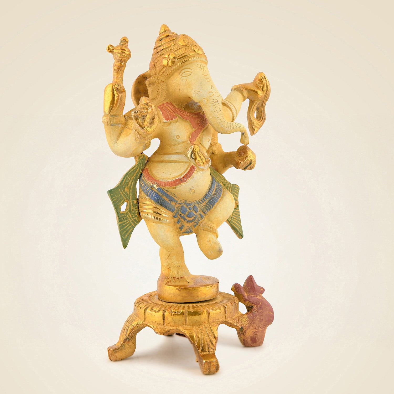 Brass Dancing Ganesha