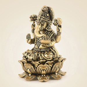 Brass Ganesha Statue