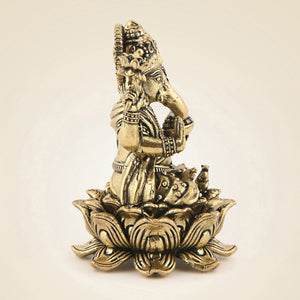 Brass Ganesha Statue