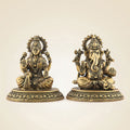 Brass Ganesh Laxmi Murti