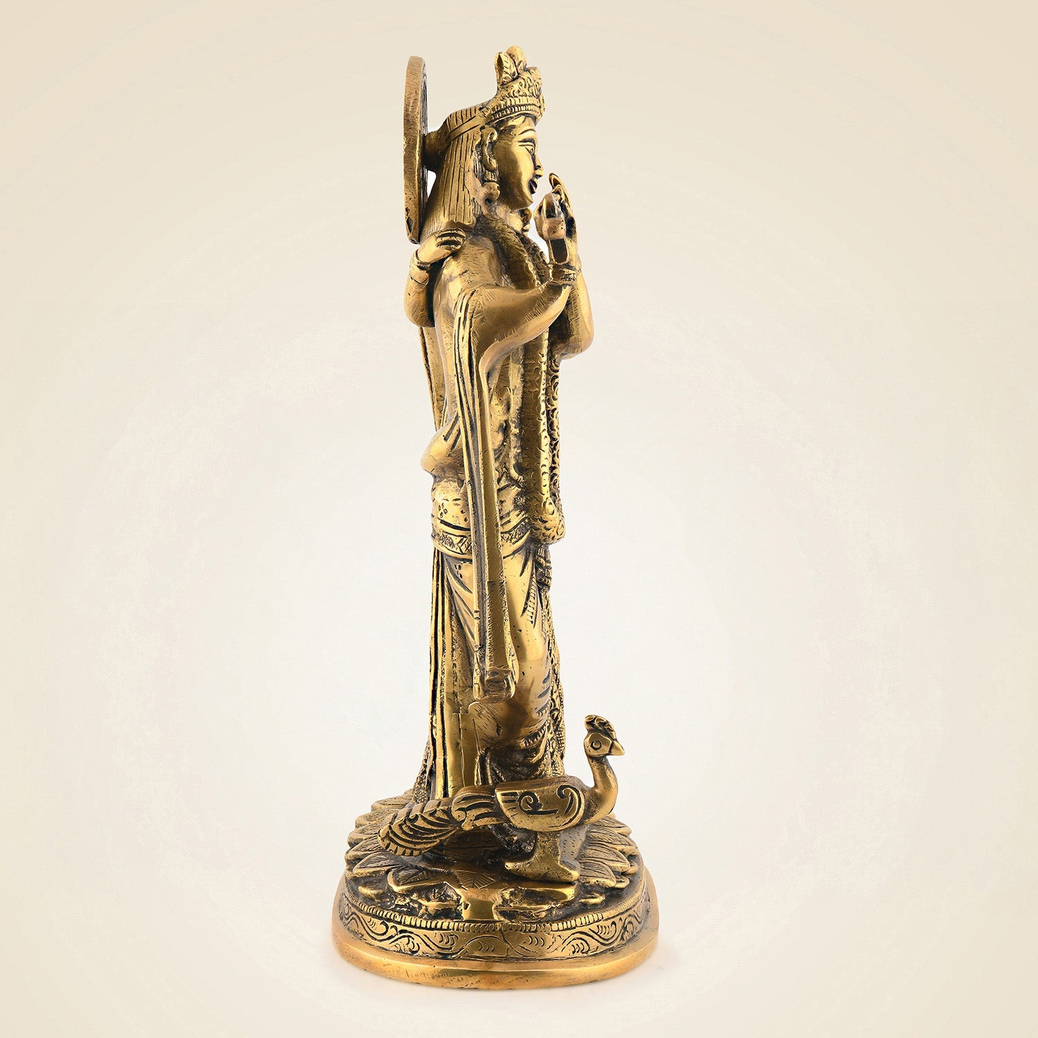 Brass Radha Krishna Murti
