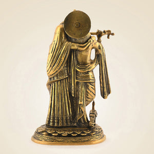 Brass Radha Krishna Murti