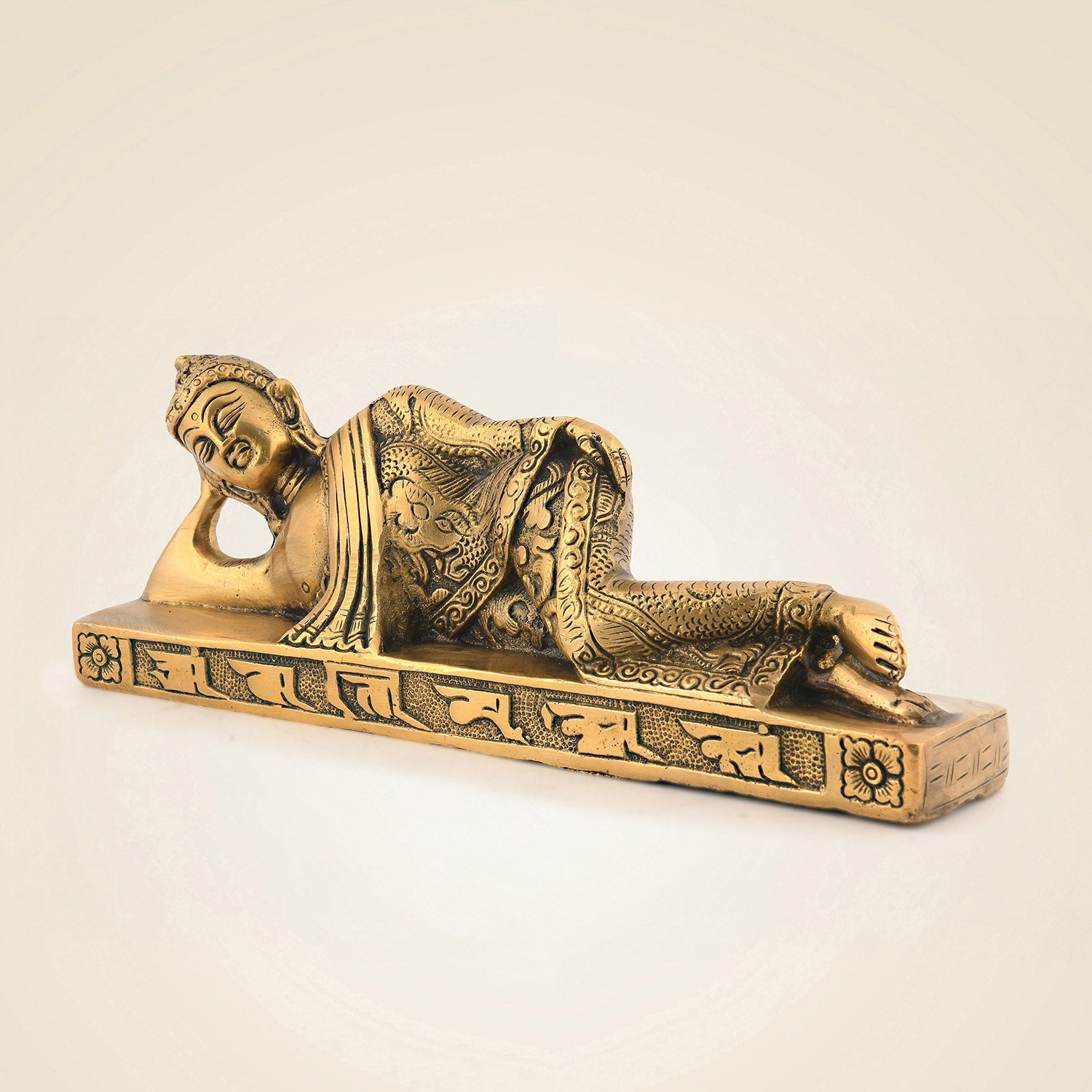 Brass Sleeping Buddha
