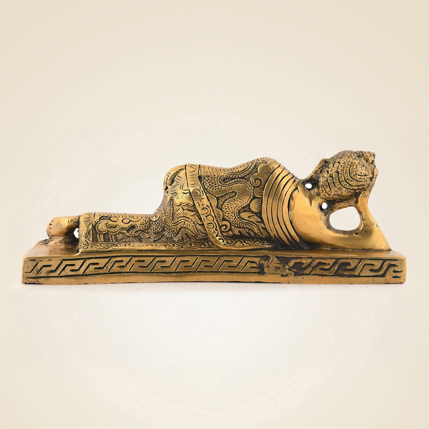 Brass Sleeping Buddha