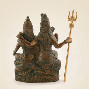 Brass Shiv Parvati