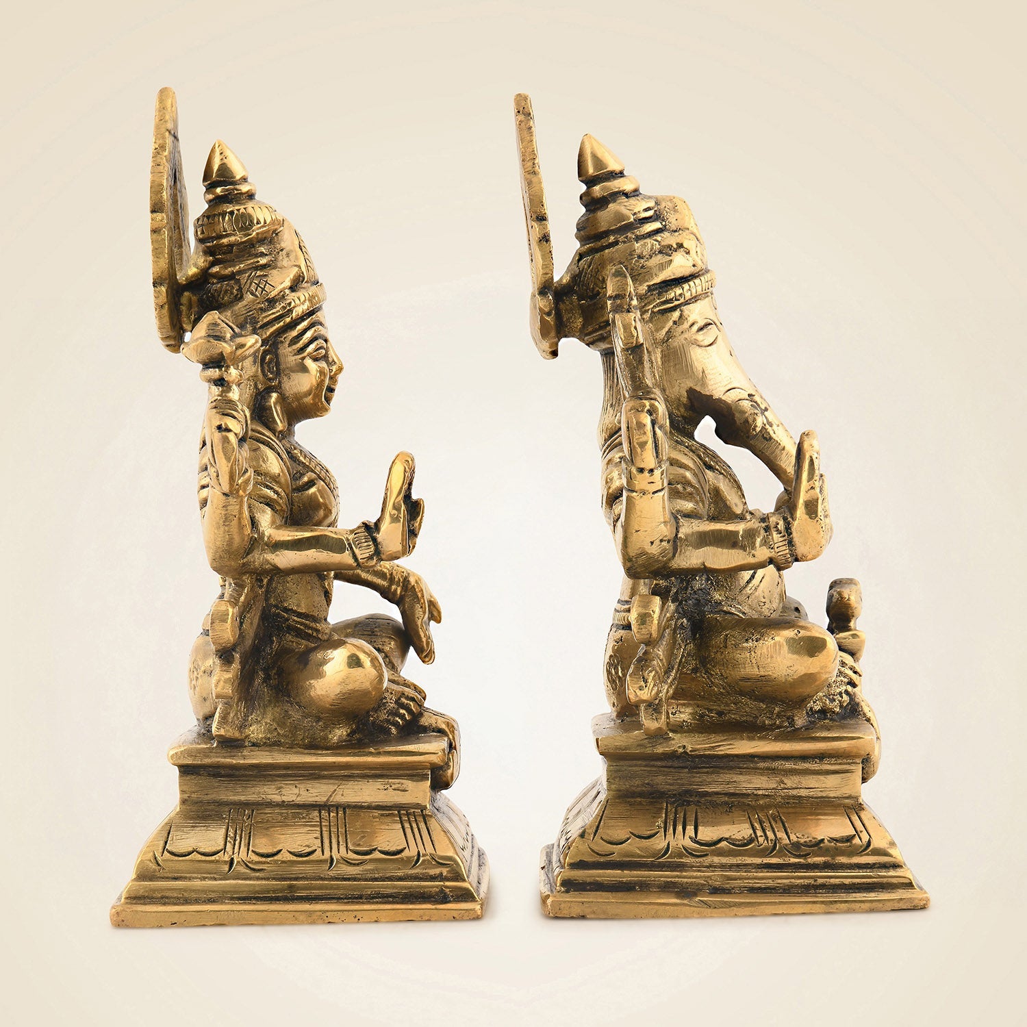 Brass Ganesh Laxmi