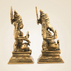 Brass Ganesh Laxmi