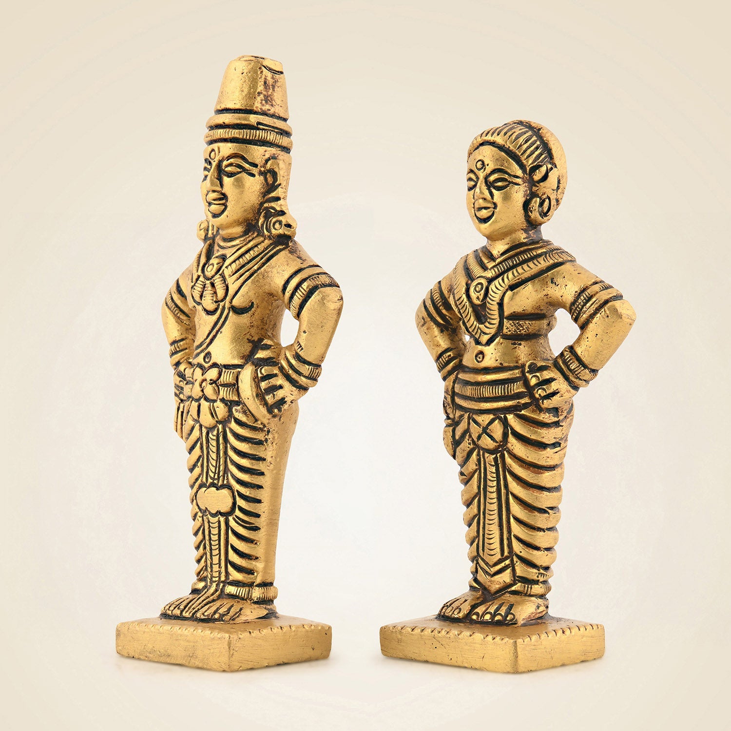 Brass Vitthal Rukmini