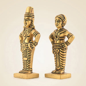 Brass Vitthal Rukmini