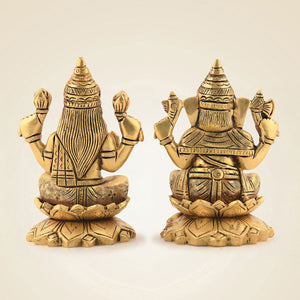 Brass Laxmi Ganesh