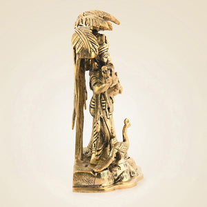 Brass Radha Krishna