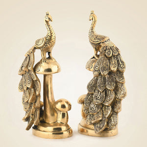 Brass Peacock