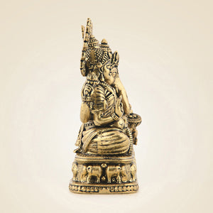 Brass Laxmi Ganesh Saraswati