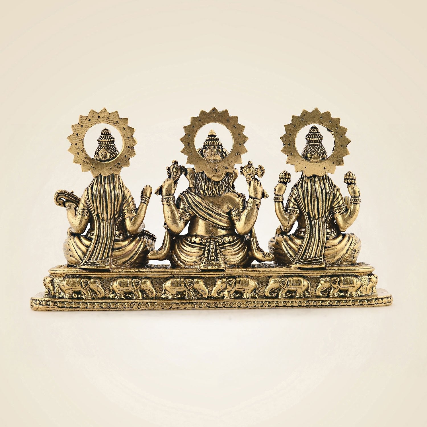 Brass Laxmi Ganesh Saraswati