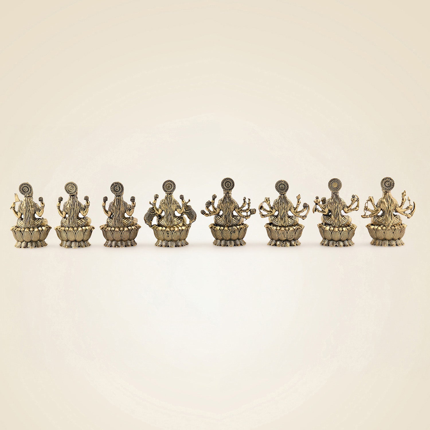 Brass Ashtalaxmi