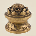 Pure Brass Gugal Dani 3.5''– Handcrafted Loban Burner for Pooja & Air Purification