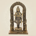 Ram Lalla Brass Idol – 7.75" Handcrafted Symbol of Divinity, Pure Brass Murti for Mandir