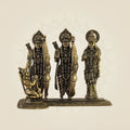 Ram Darbar Brass Idol – 3" Divine Ensemble in Pure Brass for Spiritual Ambience