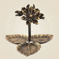 Handcrafted Brass Flower Decor 8"– Pure Brass Artisan Accent for Home Interiors