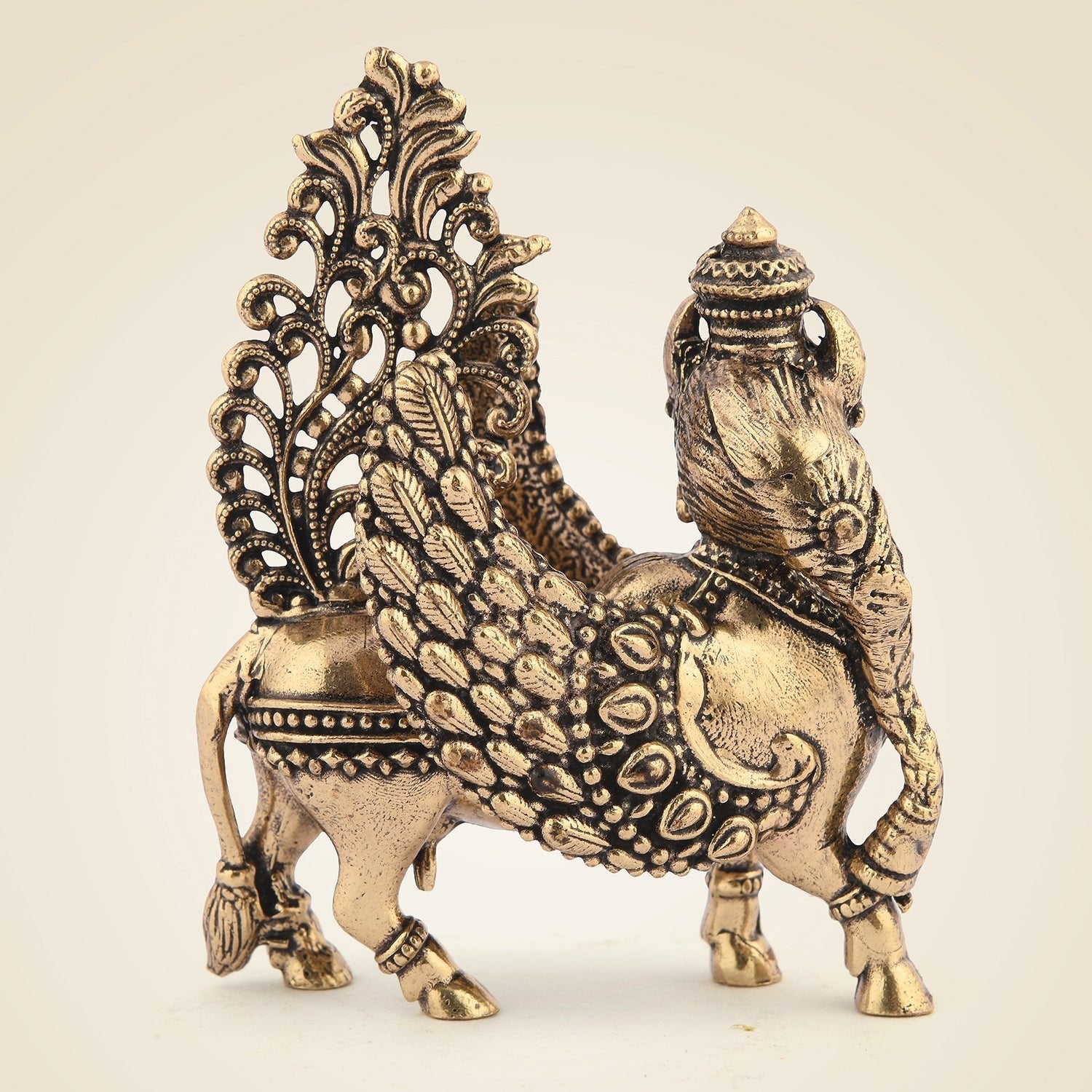 Pure Brass Kamdhenu Cow 
