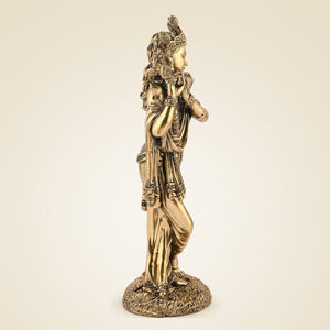 Pure Brass Krishna