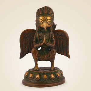 Pure Brass Hand Crafted Lord Garuda