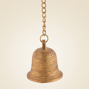 Pure Brass Mandir Bell With Chain
