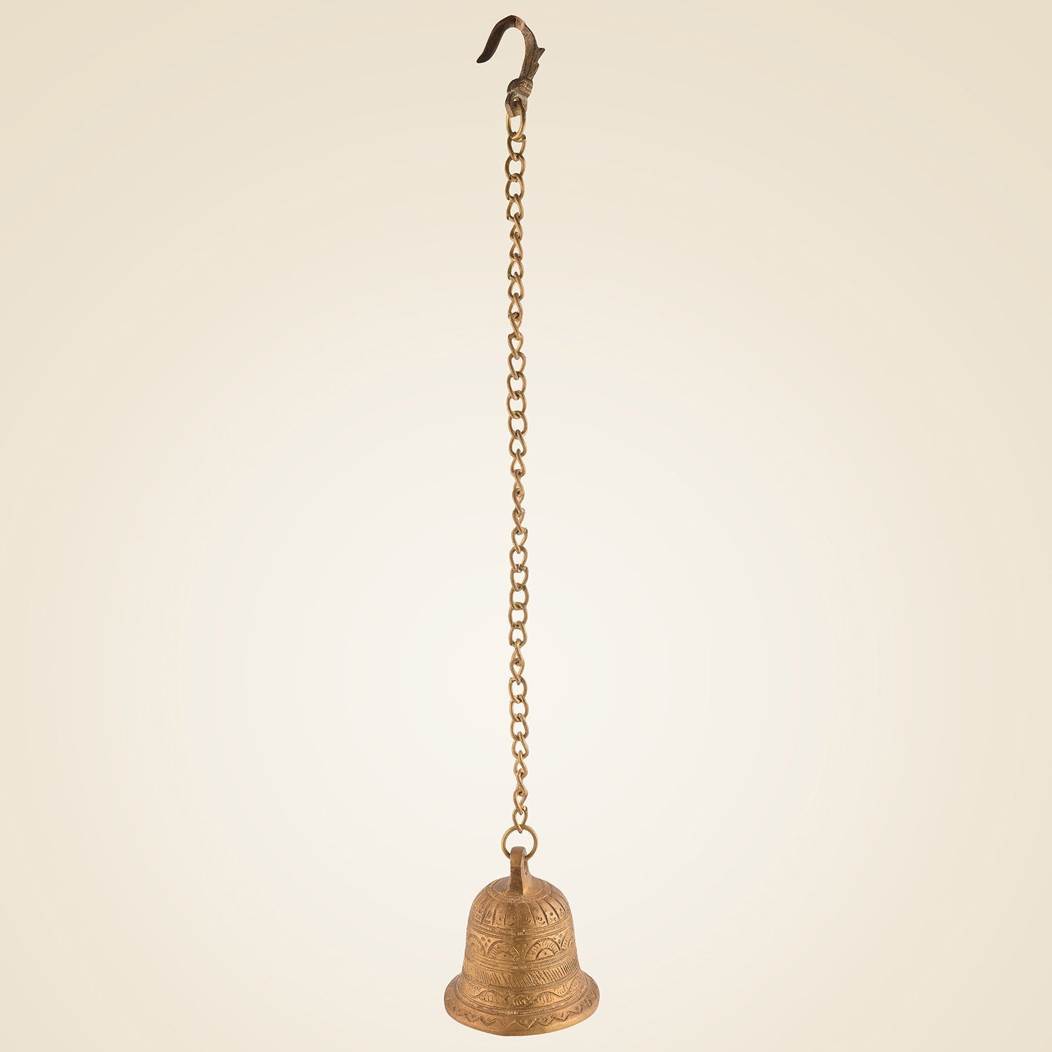 Pure Brass Mandir Bell With Chain