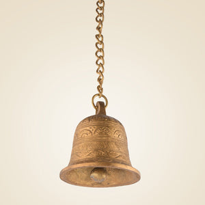 Pure Brass Mandir Bell With Chain