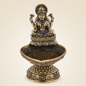 Pure Brass Laxmi Diya