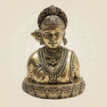 Brass Gauri Maa Idol – Embodiment of Purity, Love 3.5" - Luxeartisanship