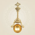 Brass Havan Spoon with Shankh Chakra