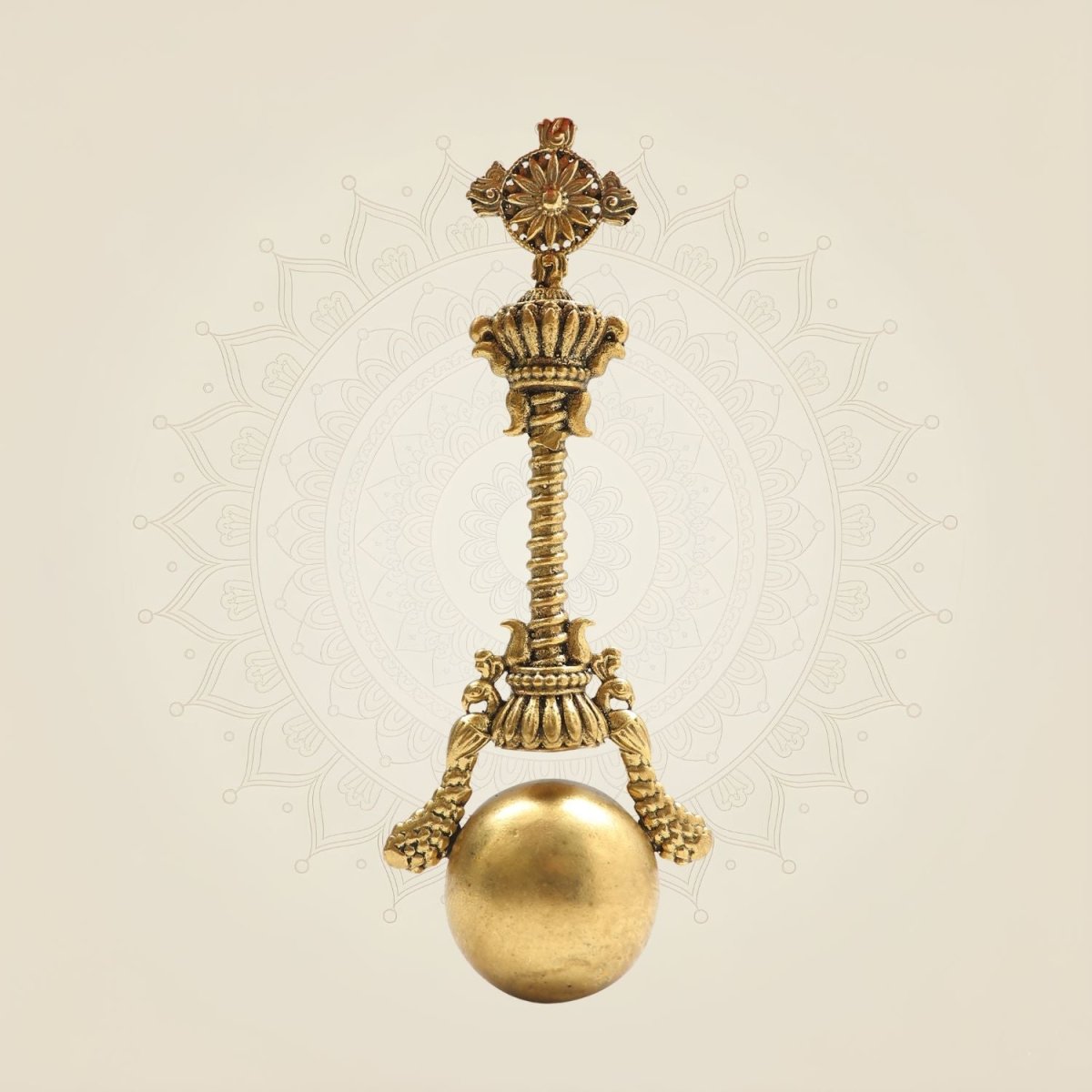 Brass Havan Spoon