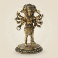 Brass Panchmukhi Hanuman Idol -  Luxeartisanship