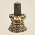 Brass Shiva Lingam 5"– Eternal Symbol of Creation - Luxeartisanship