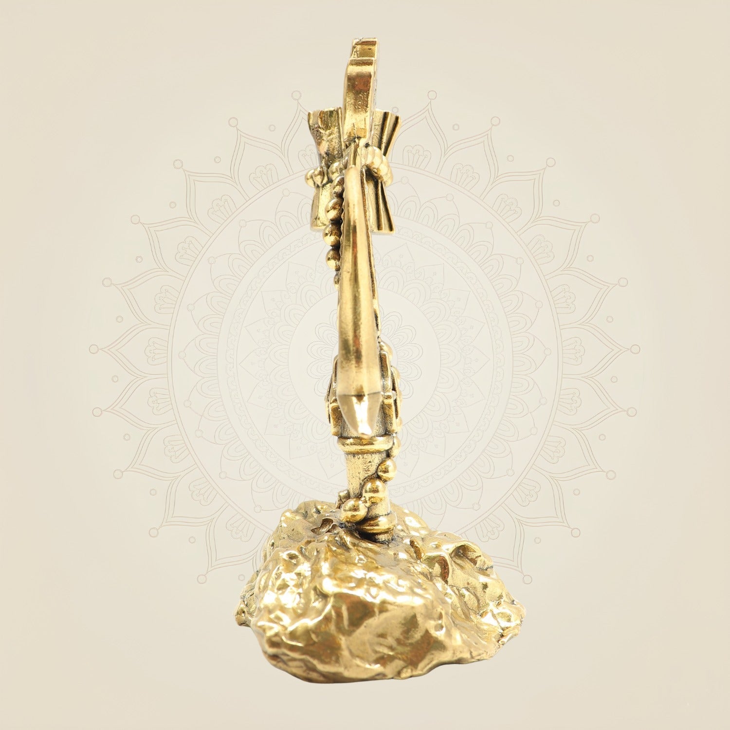 Brass Trishul Idol